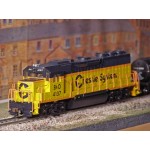 BACHMANN EMD GP40 B&O Chessie System Diesel Locomotive  63507